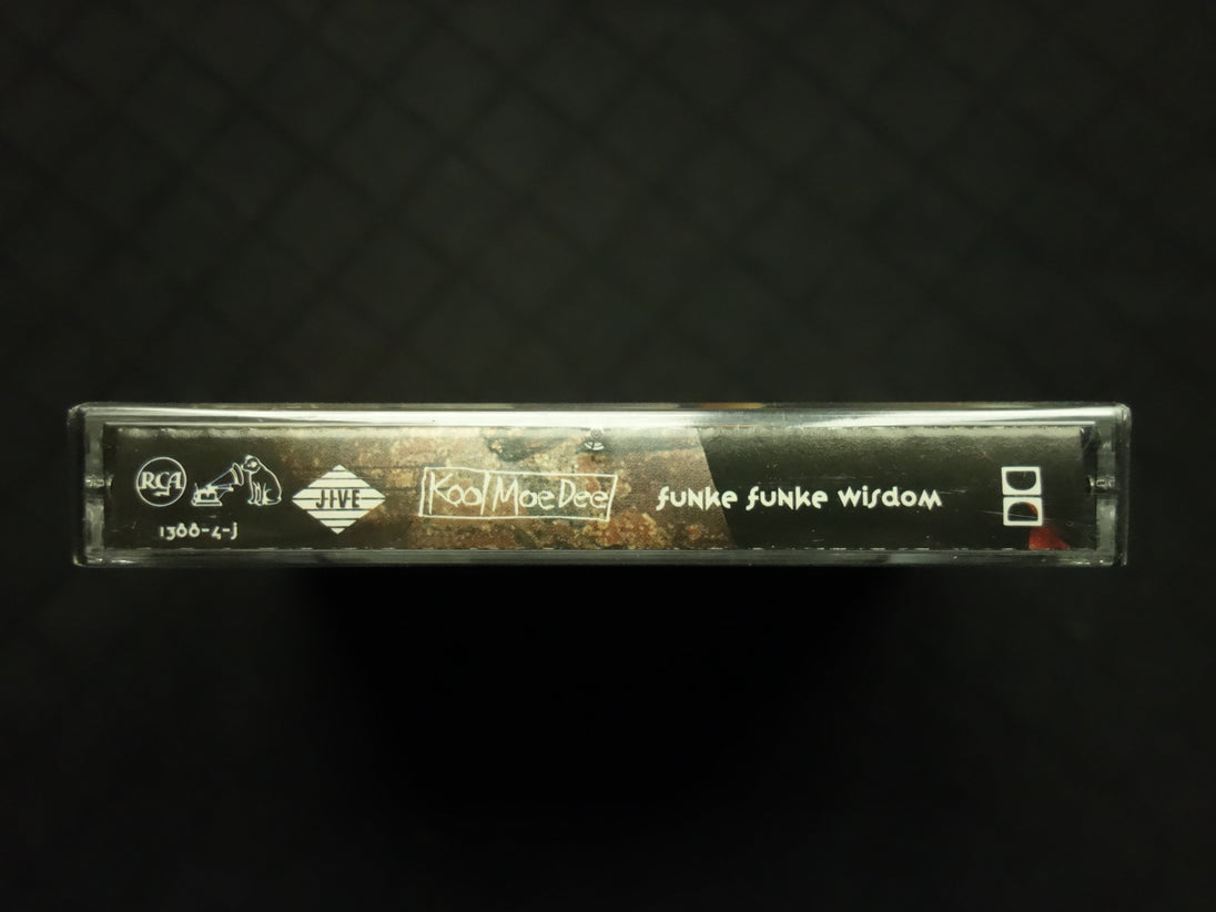 Kool Moe Dee "Funke Funke Wisdom"-Cassette Tapes-UnDigable Digs