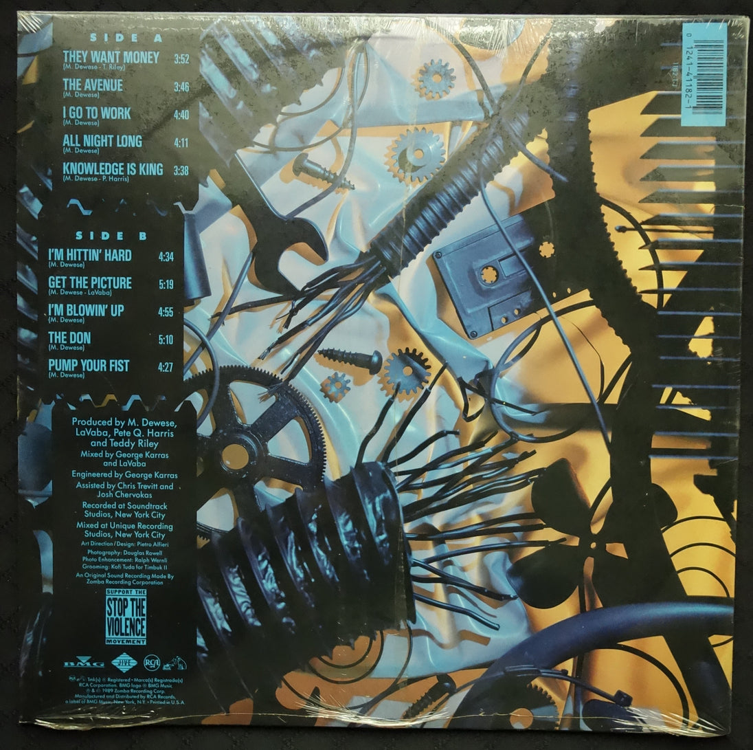 Kool Moe Dee "Knowledge Is King" (LP)-Vinyl Records-UnDigable Digs