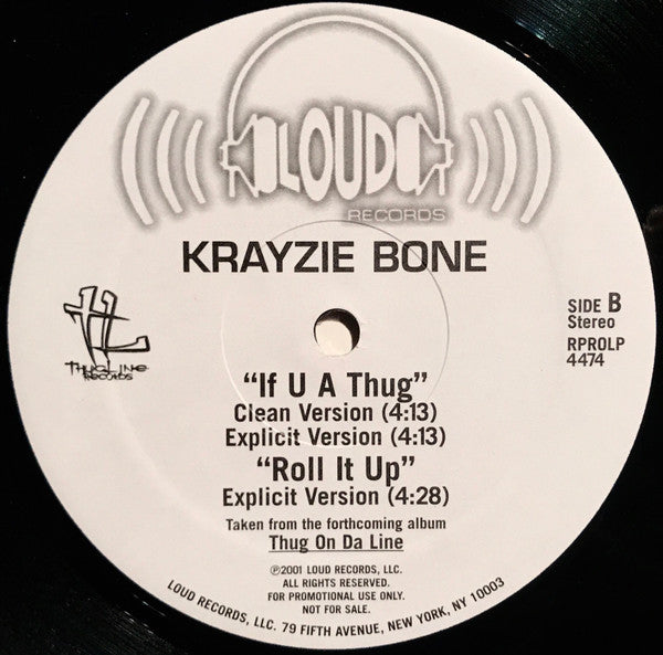 Krayzie Bone "Y'all Don't Know" (12" Single)-Vinyl Records-UnDigable Digs