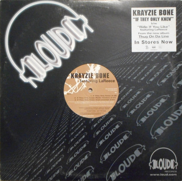 Krayzie Bone f; LaReece "If They Only Knew" (12" Promo Single)-Vinyl Records-UnDigable Digs