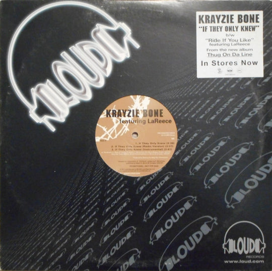 Krayzie Bone f; LaReece "If They Only Knew" (12" Promo Single)-Vinyl Records-UnDigable Digs