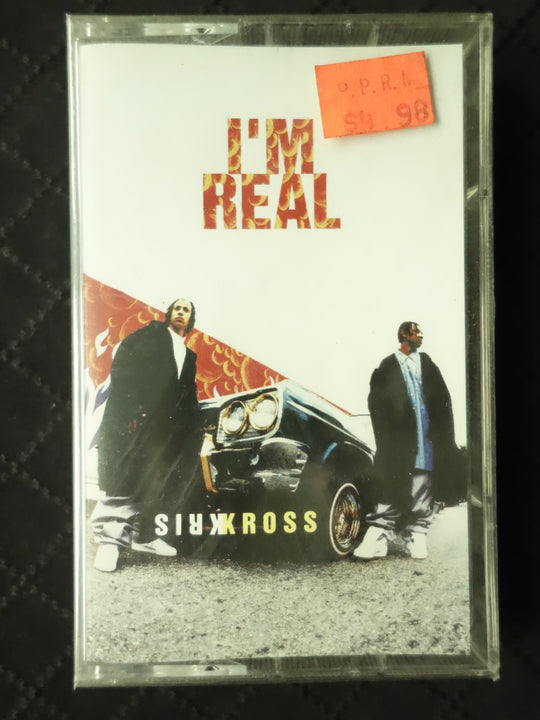 Kris Kross "I'm Real" (Maxi-Single)-Cassette Tapes-UnDigable Digs