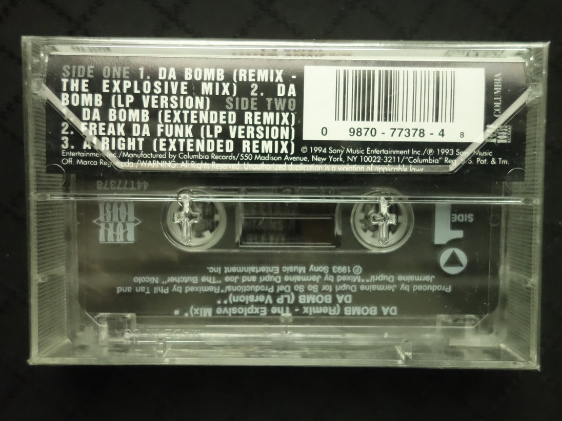 Kriss Kross "Da Bomb" (Maxi-Single)-Cassette Tapes-UnDigable Digs
