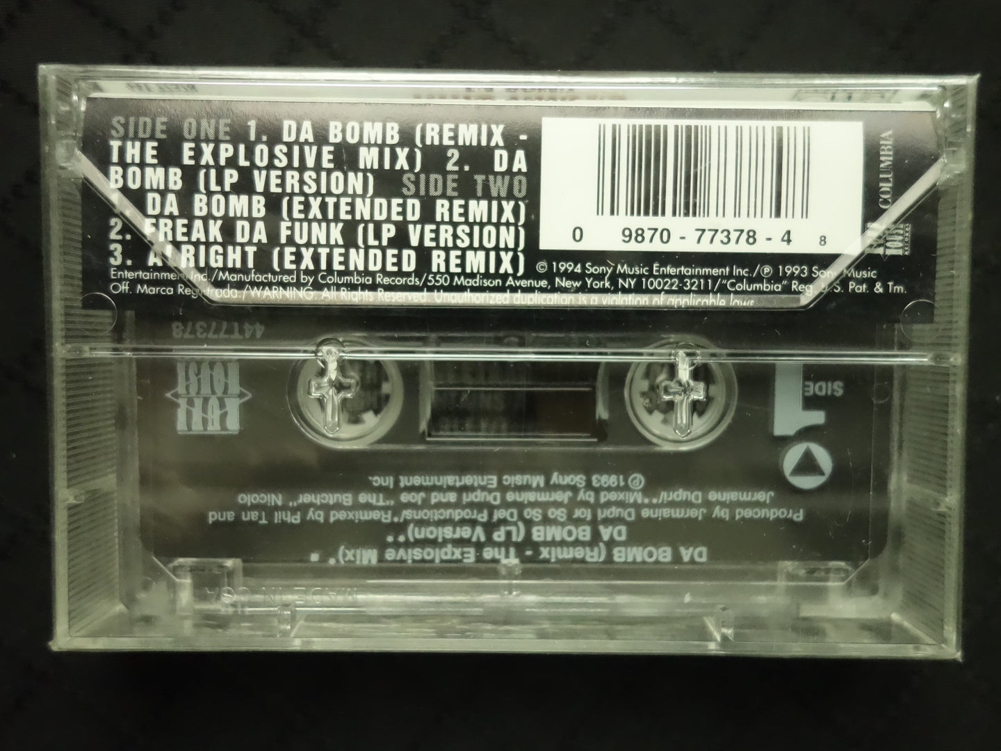 Kriss Kross "Da Bomb" (Maxi-Single)-Cassette Tapes-UnDigable Digs