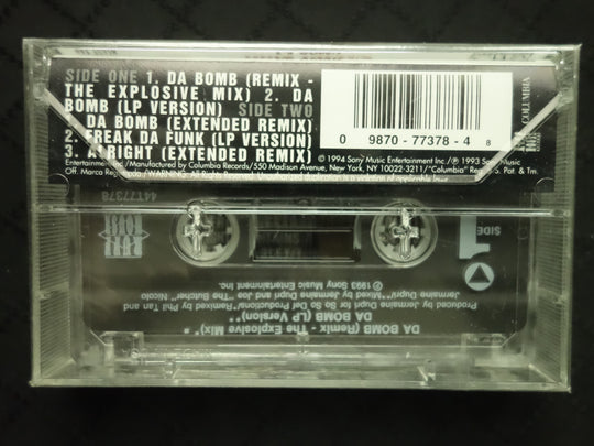 Kriss Kross "Da Bomb" (Maxi-Single)-Cassette Tapes-UnDigable Digs