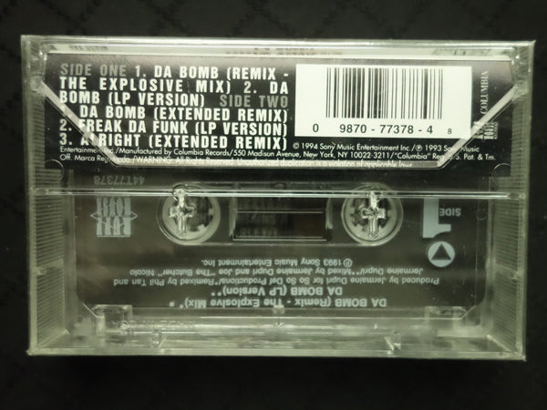 Kriss Kross "Da Bomb" (Maxi-Single)-Cassette Tapes-UnDigable Digs