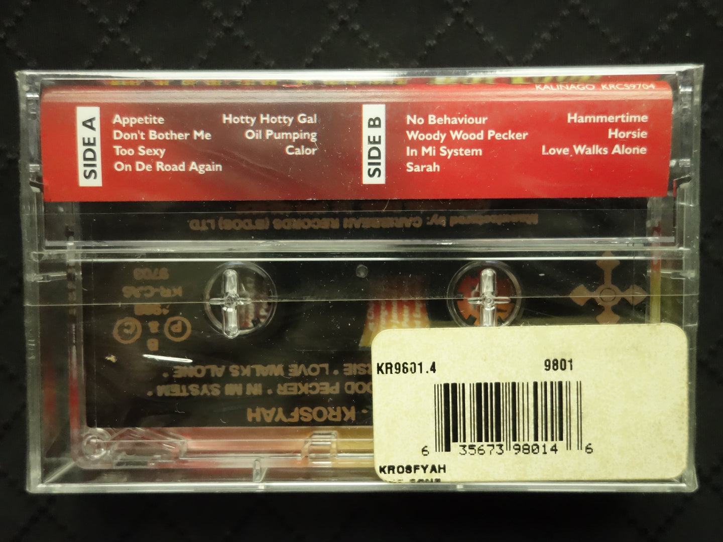 Krosfyah "Hot Zone"-Cassette Tapes-UnDigable Digs