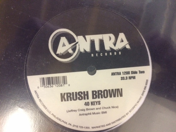 Krush Brown "Money, Ho's And Clothes" (12" Single)-Vinyl Records-UnDigable Digs