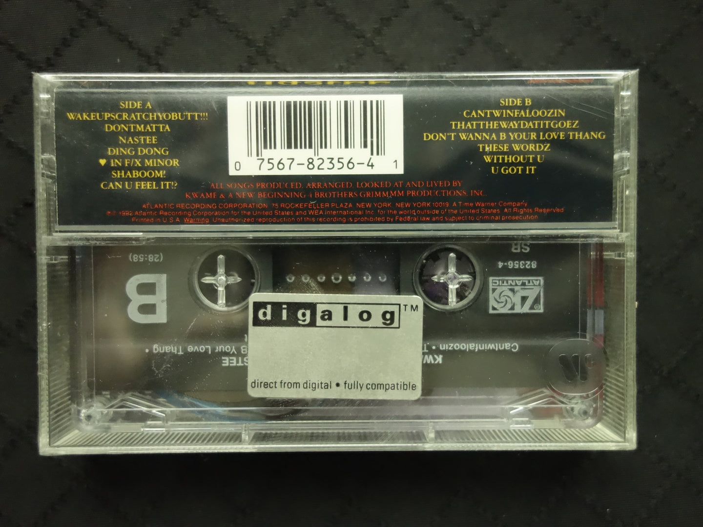 Kwame & A New Beginning "Nastee"-Cassette Tapes-UnDigable Digs