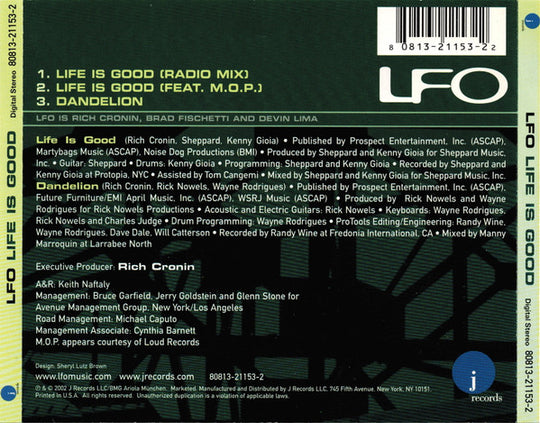 LFO "Life Is Good" (CD Single)-CDs-UnDigable Digs