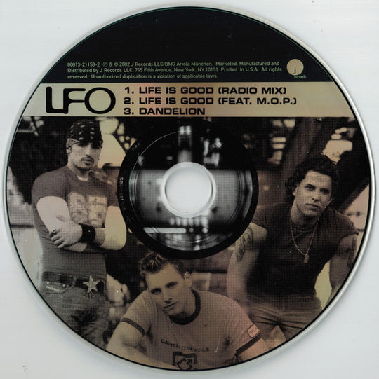 LFO "Life Is Good" (CD Single)-CDs-UnDigable Digs