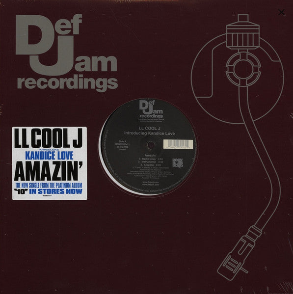 LL Cool J Introducing Kandice Love "Amazin'" (12" Single)-Vinyl Records-UnDigable Digs