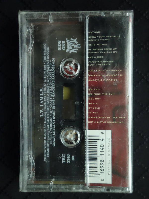 L.V. "I Am L.V."-Cassette Tapes-UnDigable Digs