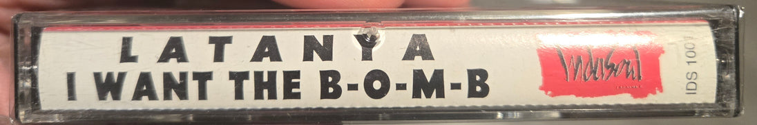 LaTanya f; Kelly Ranks "I Want The B-O-M-B" (Maxi-Single)-Cassette Tapes-UnDigable Digs