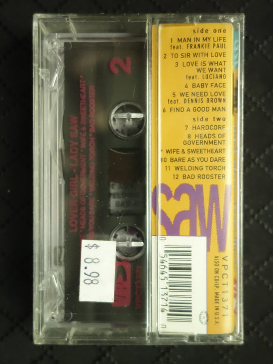 Lady Saw "Lover Girl"-Cassette Tapes-UnDigable Digs