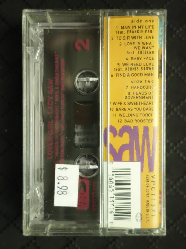 Lady Saw "Lover Girl"-Cassette Tapes-UnDigable Digs