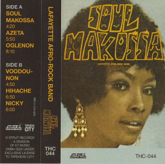 Lafayette Afro-Rock Band "Soul Makossa"-Cassette Tapes-UnDigable Digs