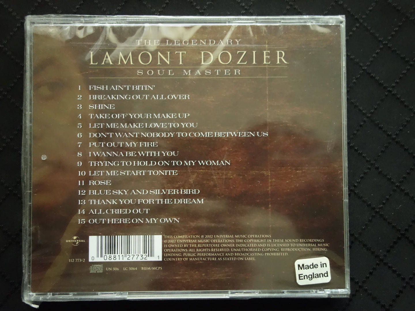 Lamont Dozier "The Legendary Soul Master" (CD)-CDs-UnDigable Digs