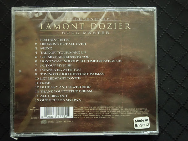 Lamont Dozier "The Legendary Soul Master" (CD)-CDs-UnDigable Digs
