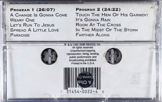 Larry Hilton "A Change Is Gonna Come"-Cassette Tapes-UnDigable Digs