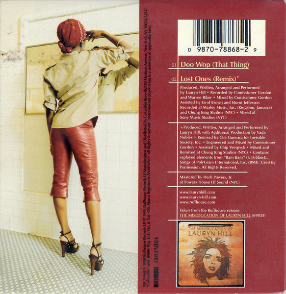Lauryn Hill "Doo Wop (That Thing)" (CD Single)-CDs-UnDigable Digs