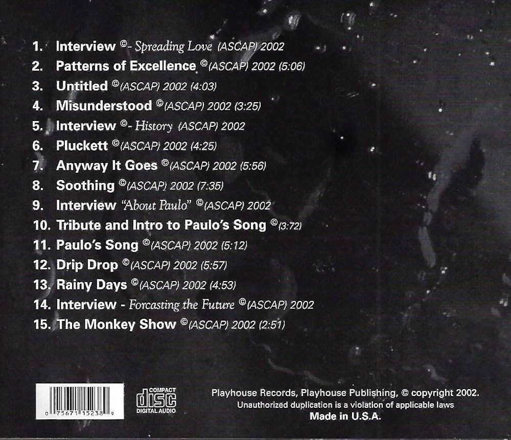 Lawrence Overshown "Patterns Of Excellence" (CD)-CDs-UnDigable Digs
