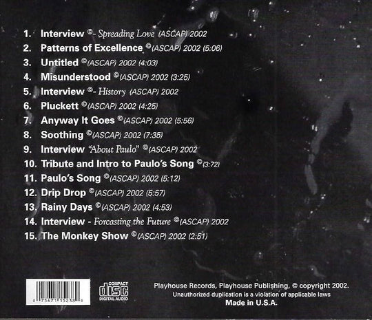 Lawrence Overshown "Patterns Of Excellence" (CD)-CDs-UnDigable Digs