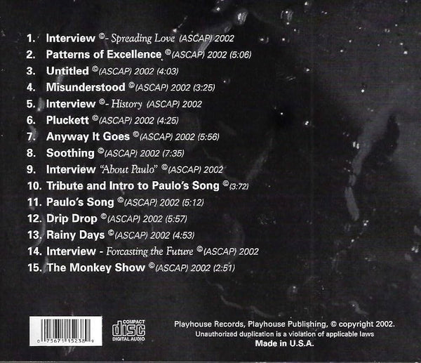Lawrence Overshown "Patterns Of Excellence" (CD)-CDs-UnDigable Digs