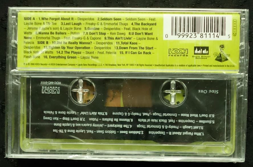 Layzie Bone Presents: Mo Thugs "Mo Thugs III: The Mothership"-Cassette Tapes-UnDigable Digs