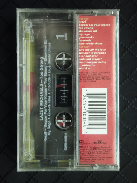Lazet Michaels "Too Strong"-Cassette Tapes-UnDigable Digs