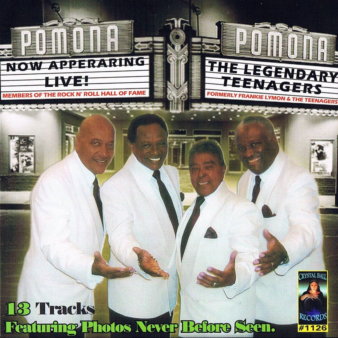 Legendary Teenagers "Legendary Teenagers Live! " (CD)-CDs-UnDigable Digs