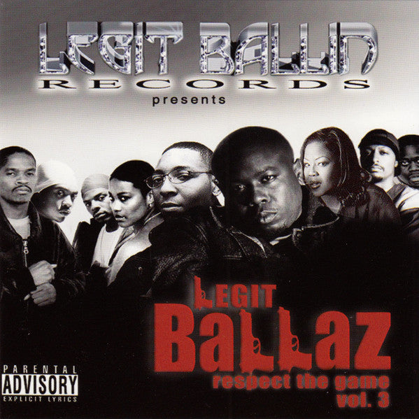 Legit Ballaz "Respect The Game Vol. 3" (CD)-CDs-UnDigable Digs