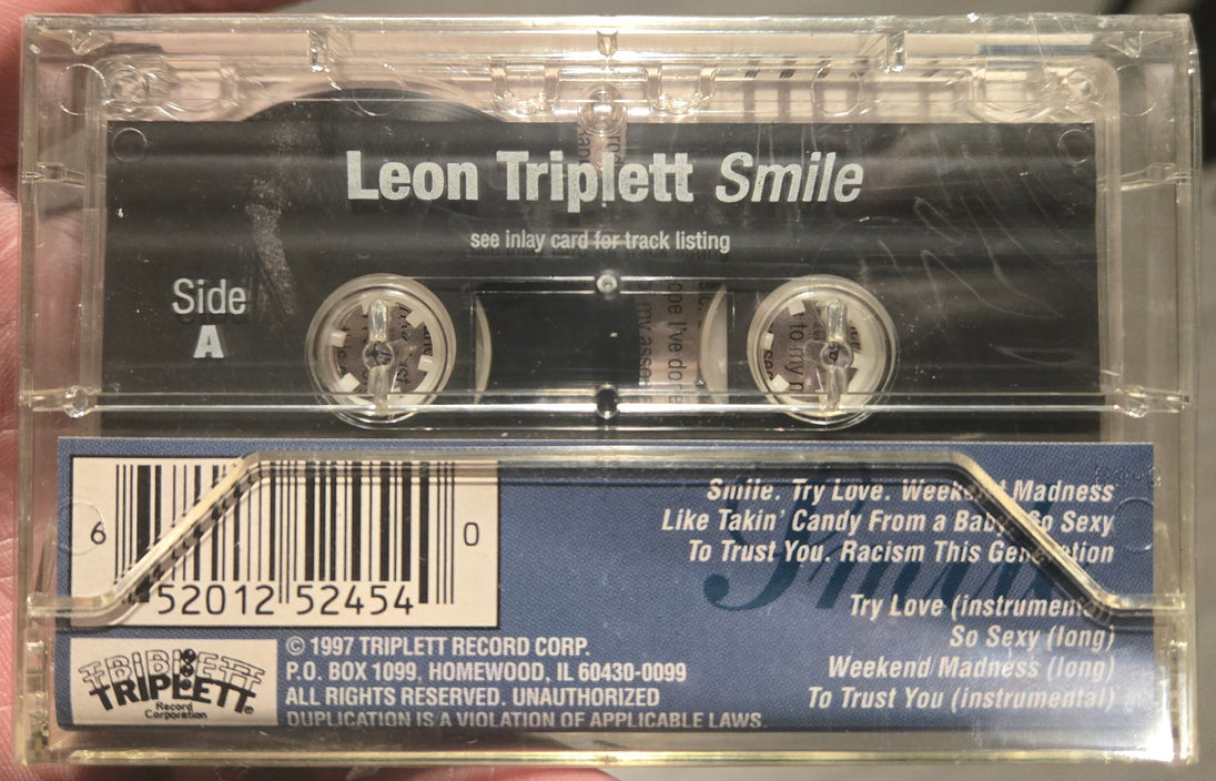 Leon Triplett "Smile"-Cassette Tapes-UnDigable Digs