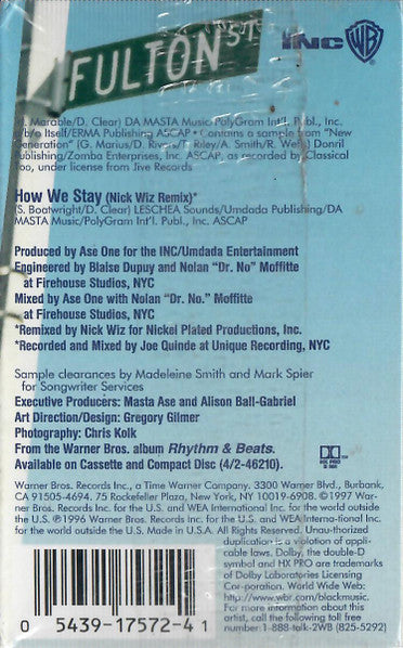 Leschea "Fulton St." (Single)-Cassette Tapes-UnDigable Digs