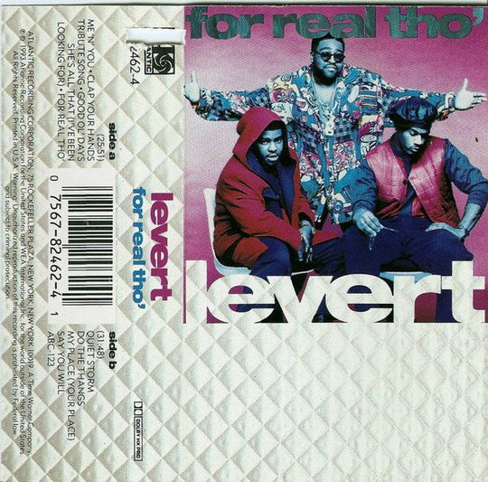 Levert "For Real Tho'"-Cassette Tapes-UnDigable Digs