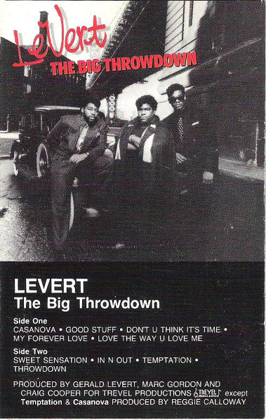 Levert "The Big Throwdown"-Cassette Tapes-UnDigable Digs