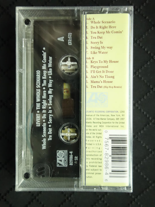 Levert "The Whole Scenario"-Cassette Tapes-UnDigable Digs