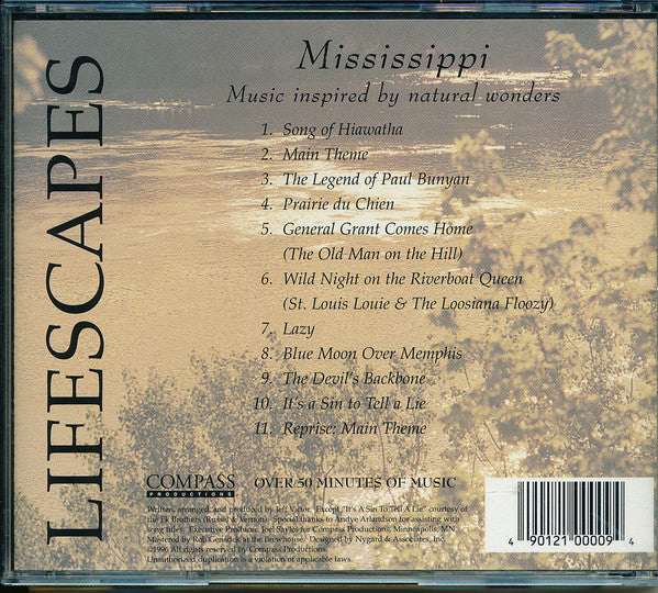 Lifescapes: Mississippi (Music Inspired By Natural Wonders) (CD)-CDs-UnDigable Digs