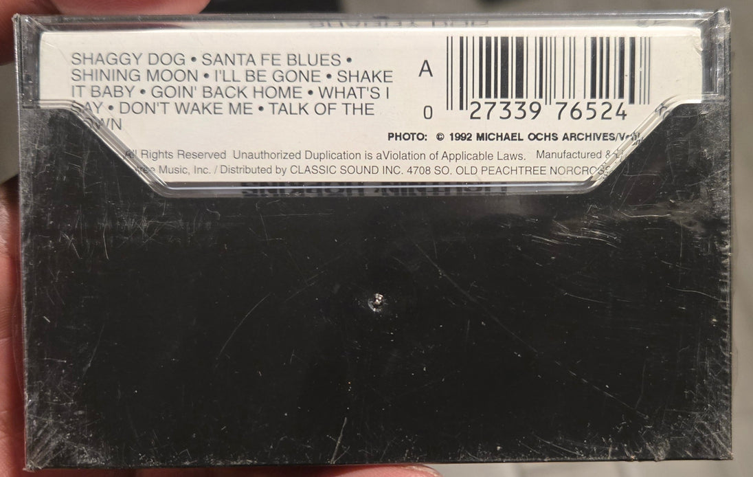 Lightnin' Hopkins "Shaggy Dog"-Cassette Tapes-UnDigable Digs
