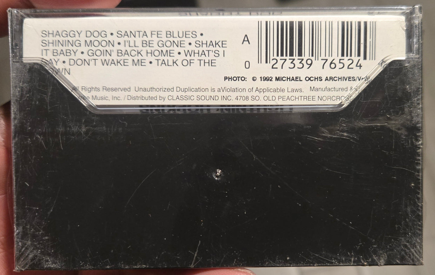 Lightnin' Hopkins "Shaggy Dog"-Cassette Tapes-UnDigable Digs