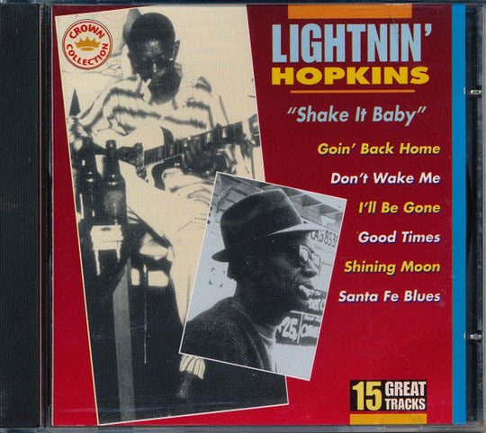 Lightnin' Hopkins "Shake It Baby" (CD)-CDs-UnDigable Digs