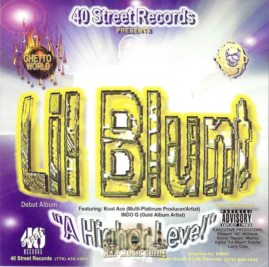 Lil Blunt "A Higher Level" (CD)-CDs-UnDigable Digs