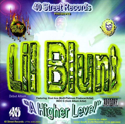 Lil Blunt "A Higher Level" (CD)-CDs-UnDigable Digs