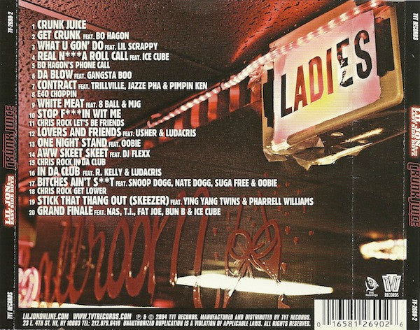 Lil Jon & The East Side Boyz "Crunk Juice" (CD)-CDs-UnDigable Digs