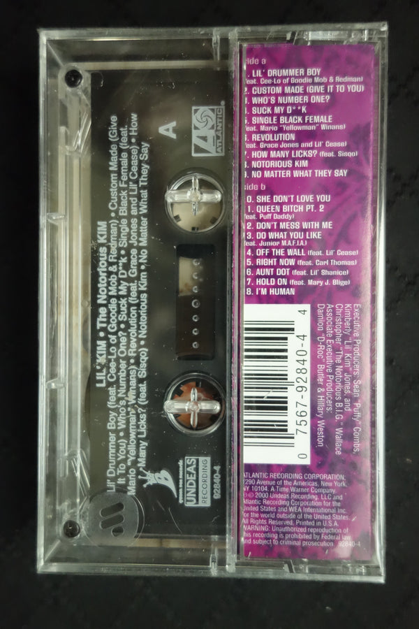 Lil' Kim "The Notorious KIM"-Cassette Tapes-UnDigable Digs