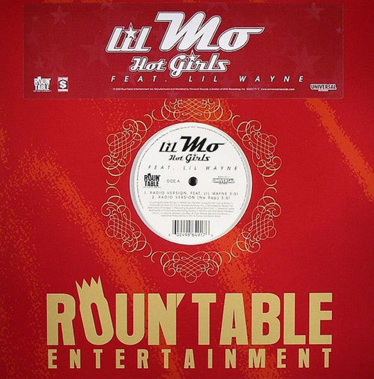 Lil Mo f; Lil Wayne "Hot Girls" (12" Single)-Vinyl Records-UnDigable Digs