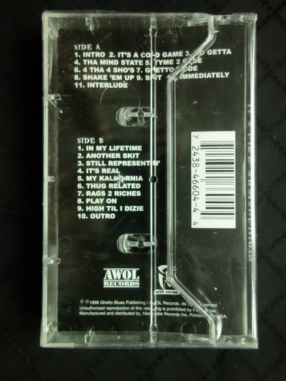 Lil' Ric "It's Like Armageddon"-Cassette Tapes-UnDigable Digs
