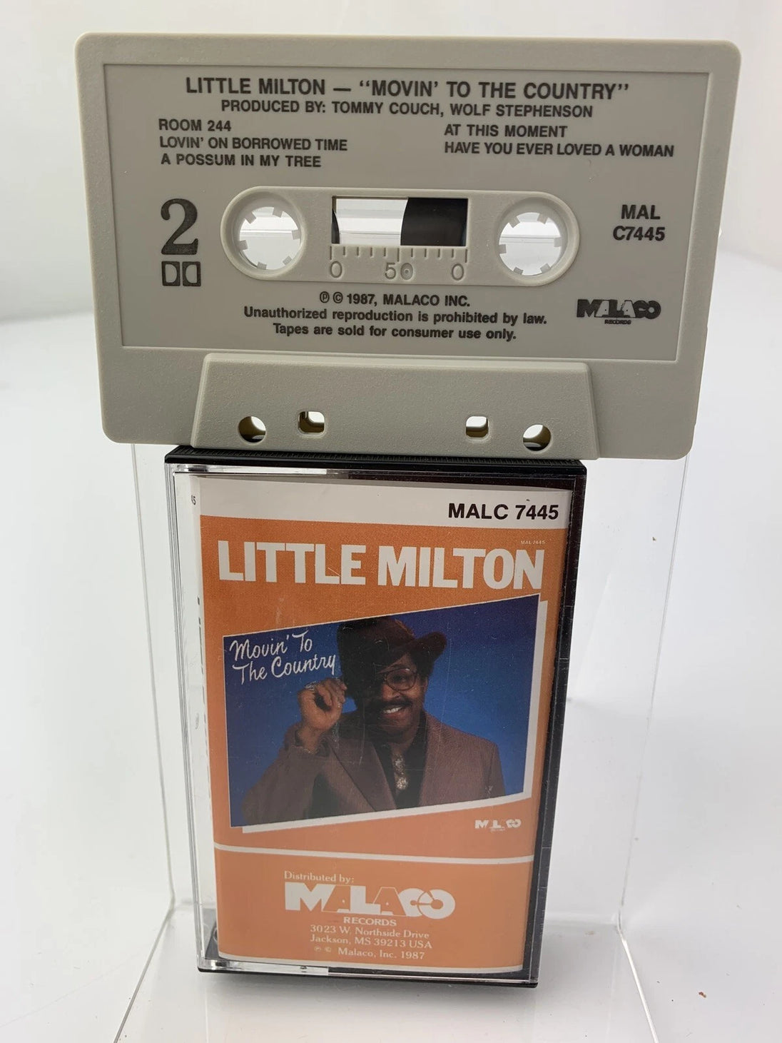 Little Milton "Movin' To The Country"-Cassette Tapes-UnDigable Digs