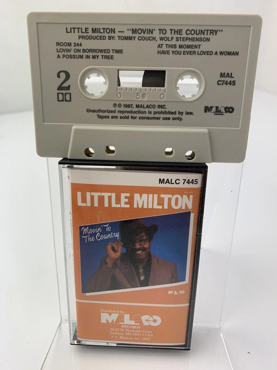Little Milton "Movin' To The Country"-Cassette Tapes-UnDigable Digs
