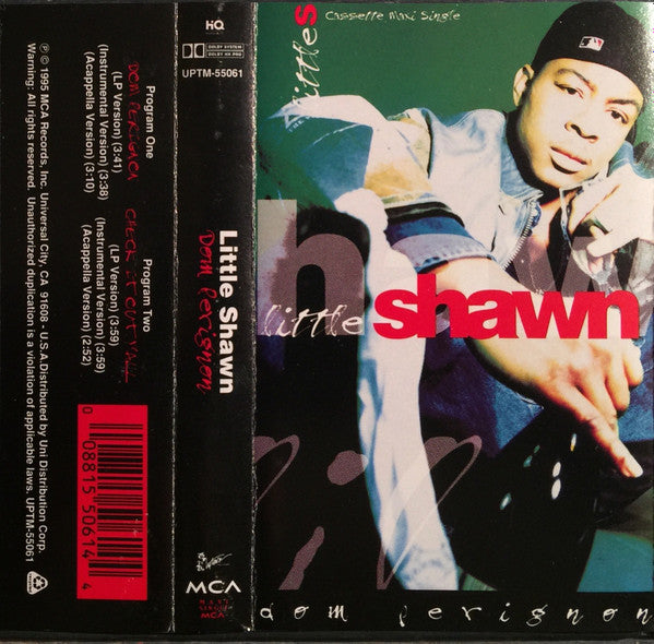 Little Shawn "Dom Perignon" (Maxi-Single)-Cassette Tapes-UnDigable Digs